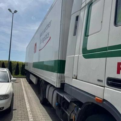 zestaw DAF XF460 + naczepa KRONE