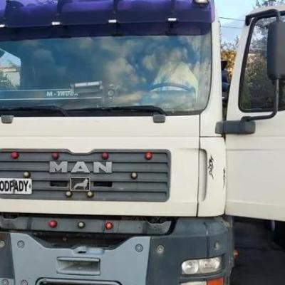 MAN TGA 35.410 Wywrotka bordmatic burty hydr + belka hydraul