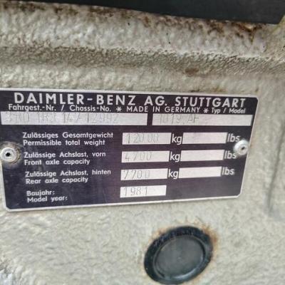 Mercedes -Benz 1019 AF / wóz strażacki/