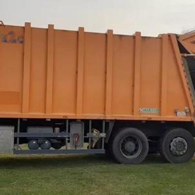 Mercedes Axor 6x2 Śmieciarka Zoeller Haller Euro 5