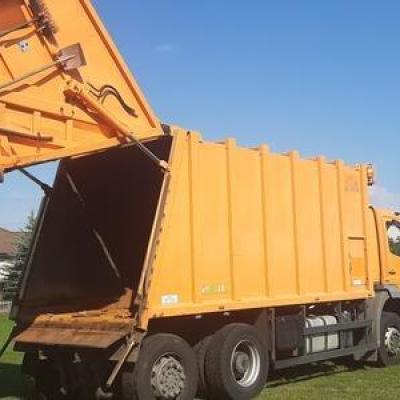 Mercedes Axor 6x2 Śmieciarka Zoeller Haller Euro 5