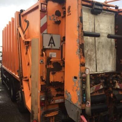 Mercedes Axor 6x2 Śmieciarka Zoeller Haller Euro 5