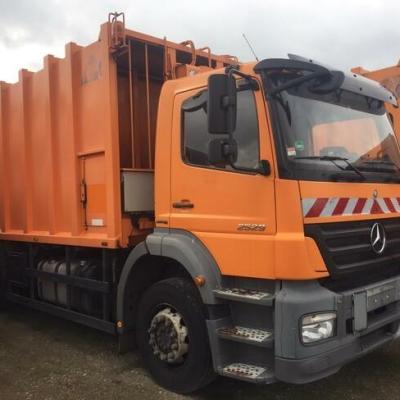 Mercedes Axor 6x2 Śmieciarka Zoeller Haller Euro 5