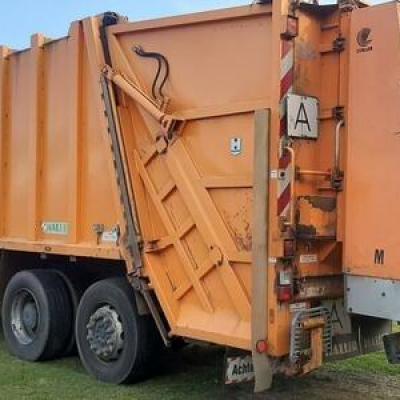 Mercedes Axor 6x2 Śmieciarka Zoeller Haller Euro 5